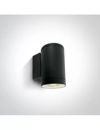 Virštinkinis sieninis šviestuvas, Juodas, 67400D/B, ONE LIGHT