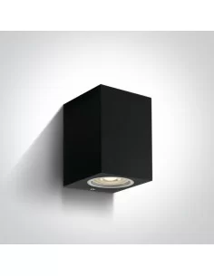 Virštinkinis sieninis šviestuvas, Juodas, 67426/B, ONE LIGHT
