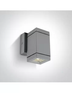 Virštinkinis sieninis šviestuvas, Pilkas, 67130F/G, ONE LIGHT
