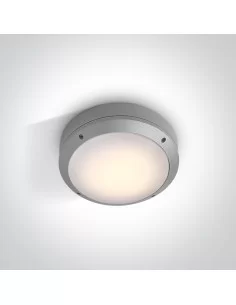 Virštinkinis sieninis šviestuvas, Pilkas, 67204/G, ONE LIGHT