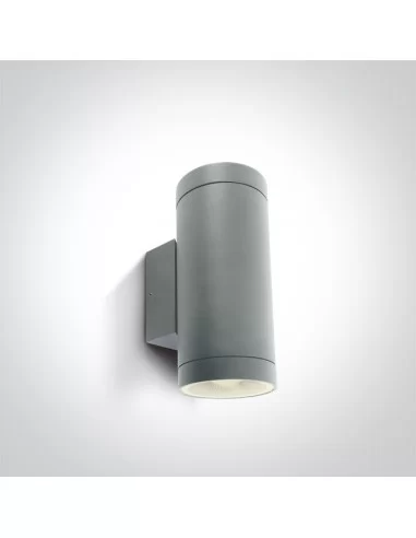 Virštinkinis sieninis šviestuvas, Pilkas, 67400E/G, ONE LIGHT