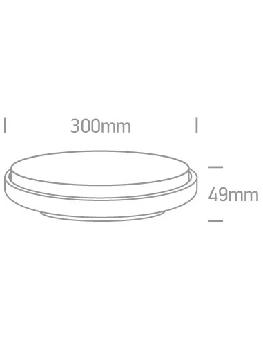 Virštinkinis šviestuvas, Baltas, 67363/W/W, ONE LIGHT