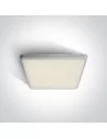 Virštinkinis šviestuvas, Baltas, 67372/W/W, ONE LIGHT