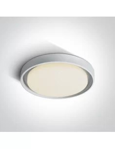 Virštinkinis šviestuvas, Baltas, 67384/W/W, ONE LIGHT