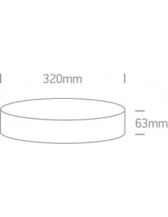 Virštinkinis šviestuvas, Baltas, 67390/W/C, ONE LIGHT