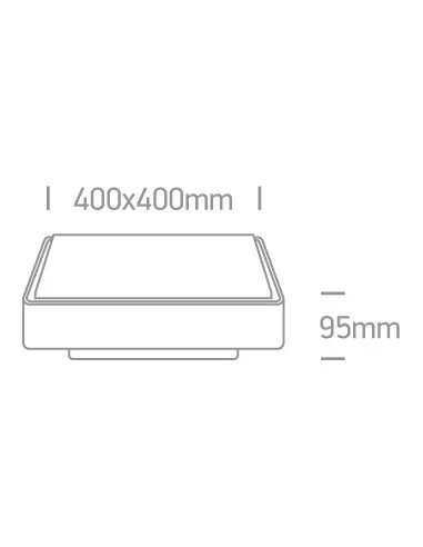 Virštinkinis šviestuvas, Pilkas, 67282BN/G/W, ONE LIGHT