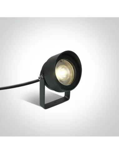 Virštinkinis sieninis/grindinis vienos krypties šviestuvas, 67488B/AN/W, ONE LIGHT
