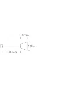 Pakabinimas šviestuvas, Baltas, 63038, ONE LIGHT