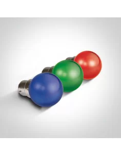 LED lemputė, G45 Ball Lamps, 0,5W, 9G01/BL/B, ONE LIGHT