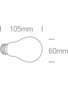 LED lemputė, Retro, 4W, 9G03R/EW/E, ONE LIGHT