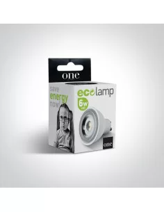 LED lemputė, Dimmable MR16 GU10, 6W, 7306CGD/C, ONE LIGHT