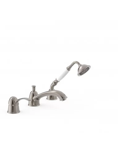 Maišytuvas vonios krašto trijų dalių, Tres Clasic, su rankiniu dušu, TRES