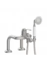 Maišytuvas vonios krašto Tres Clasic, su rankiniu dušu, TRES