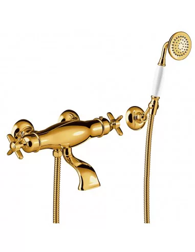 Maišytuvas termostatinis dušo Tres Clasic, su rankiniu dušu, TRES