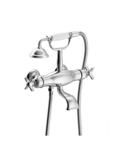 Maišytuvas termostatinis dušo Tres Clasic, su rankiniu dušu, TRES