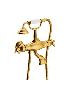 Maišytuvas termostatinis dušo Tres Clasic, su rankiniu dušu, TRES