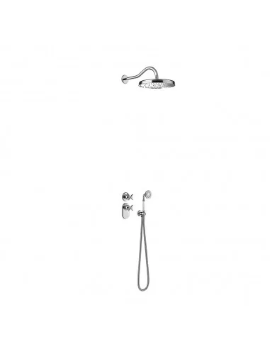 Dušo sistema potinkinė termostatinė Tres Clasic, TRES