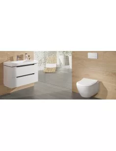 Unitazo dangtis plonas Subway 2.0 Softclose, Villeroy&Boch