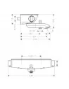 Maišytuvas voniai termostatinis Ecostat Select chromas, Hansgrohe