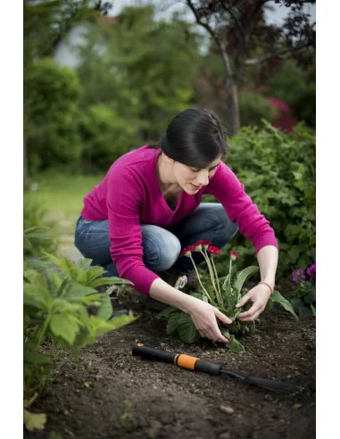 Grėblys gėlėms QuikFit, be koto, Fiskars
