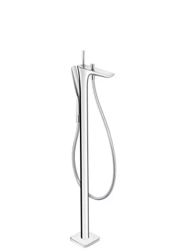 Maišytuvas voniai grindinis PuraVida chromas, Hansgrohe