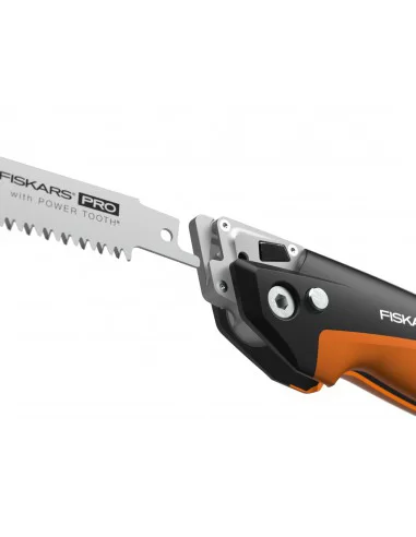 Pjūklas sulenkiamas Pro Compact PowerTooth su 2 ašmenimis, Fiskars