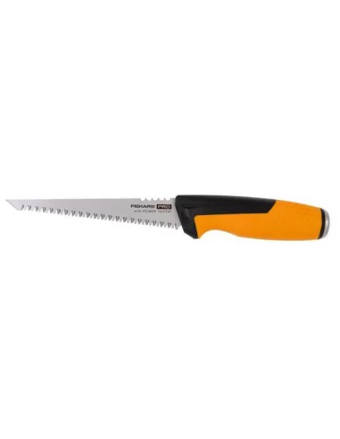 Pjūklas gipso kartonui su dėklu ašmenims Pro Powertooth 8 TPI, Fiskars