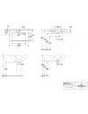 Praustuvas Subway 3.0 800x470 mm, Villeroy & Boch