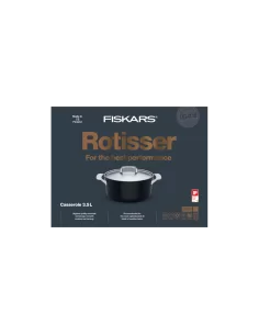 Puodas Rotisser su dangčiu 3.5L, Fiskars