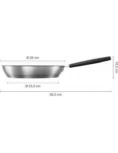 Keptuvė HardFace Steel 28cm, Fiskars