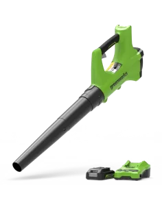 Pūstuvas, 24V su 2Ah akumuliatoriumi g24abk2, Greenworks