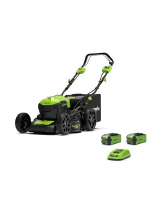 Vejapjovė Savaeigė 46Cm, 40V su dviem 2Ah akumuliatoriais gd40lm46spk2x, Greenworks