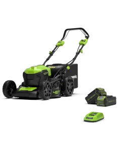 Vejapjovė Savaeigė 46Cm, 40V su dviem 4Ah akumuliatoriais gd40lm46spk4x, Greenworks