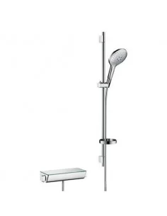 Maišytuvas dušo termostatinis su dušo komplektu Ecostat Select Combi raindance Select S150 chromas, Hansgrohe