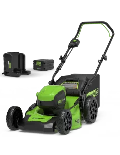 Vejapjovė Hp, 60V 46cm gd60lm46hpk4 (su 4Ah akumuliatriumi ir krovikliu), Greenworks