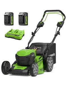 Vejapjovė 46 Cm, 2x24V gd24x2lm46spk4x (su dviem 4Ah akumuliatoriais), Greenworks