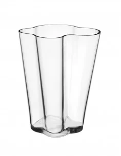 Vaza Aalto 270 mm, skaidraus stiklo, Iittala