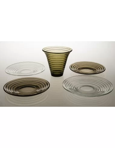 Lėkštė Aino Aalto 175 mm, skaidraus stiklo, Iittala