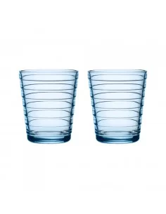 Stiklinė Aino Aalto 220 ml, 2 vnt., aqua sp. Iittala