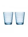 Stiklinė Aino Aalto 220 ml, 2 vnt., aqua sp. Iittala