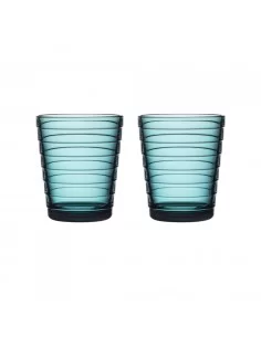 Stiklinės 2 vnt. Aino Aalto 220 ml, jūros mėlynumo sp., Iittala