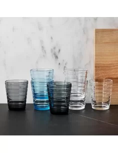 Stiklinės 2 vnt. Aino Aalto 220ml, tamsios pilkos sp., Iittala