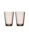 Stiklinės 2 vnt. Aino Aalto 330 ml, lino sp., Iittala