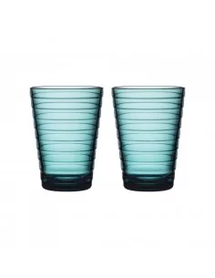 Stiklinės 2 vnt. Aino Aalto 330 ml, jūros mėlynumo sp., Iittala