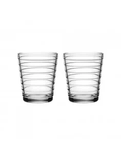 Stiklinės 2 vnt. Aino Aalto 220ml, skaidraus stiklo, Iittala