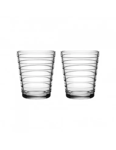 Stiklinės 2 vnt. Aino Aalto 220ml, skaidraus stiklo, Iittala