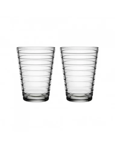 Stiklinės 2 vnt. Aino Aalto 330 ml, skaidraus stiklo, Iittala