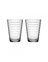 Stiklinės 2 vnt. Aino Aalto 330 ml, skaidraus stiklo, Iittala