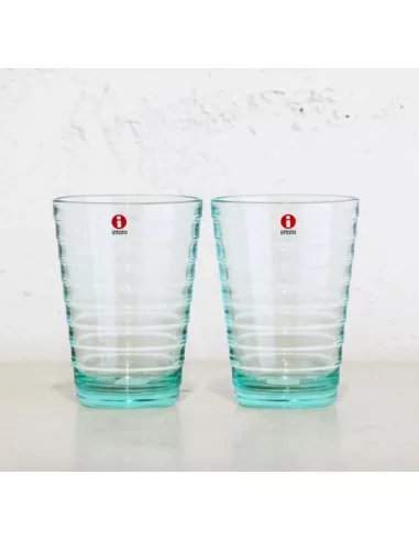 Stiklinės 2 vnt. Aino Aalto 330 ml, vandens žalios sp., Iittala