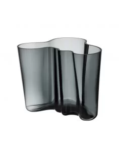 Vaza Alvar Aalto 160mm, tamsiai pilkos sp., Iittala